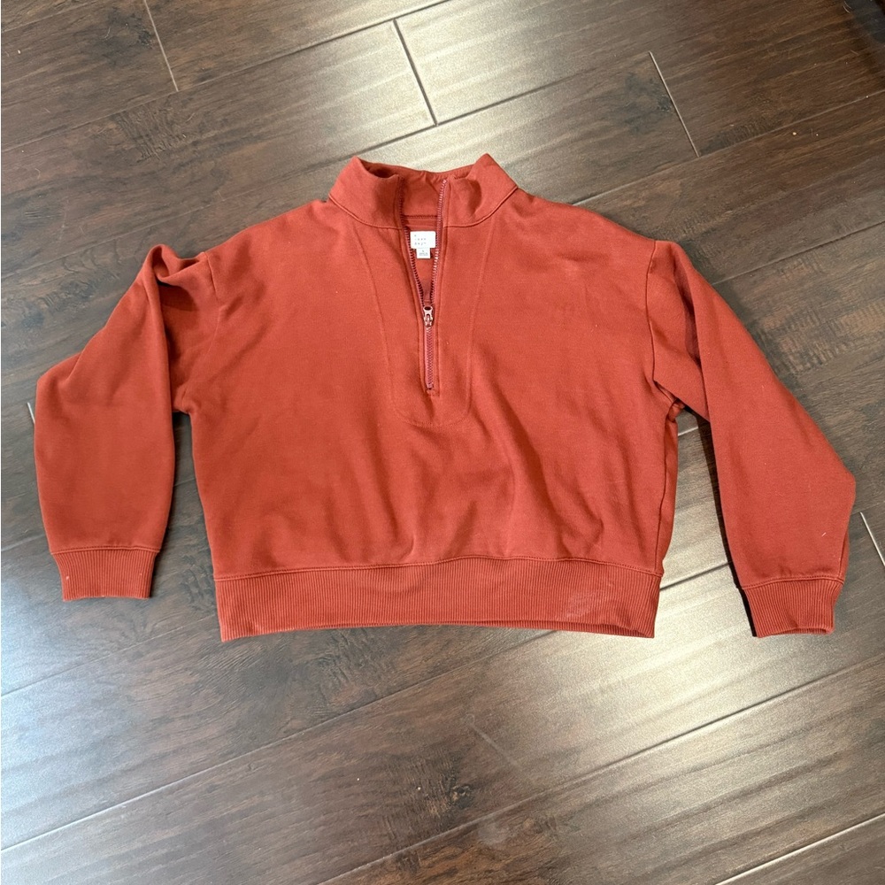 Women’s Rust Cropped Sweater